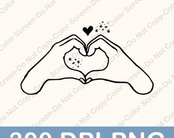 Eras Tour Png, Heart Hands Png, Love Hands Png, Heart Png