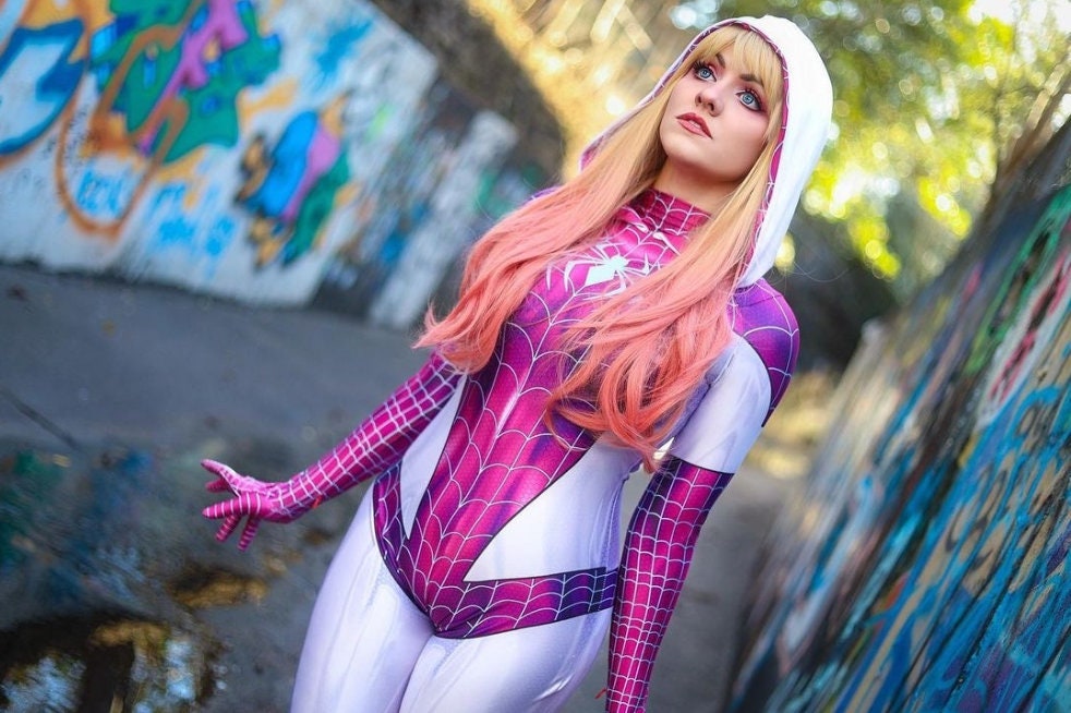 Plus size online spiderman costume