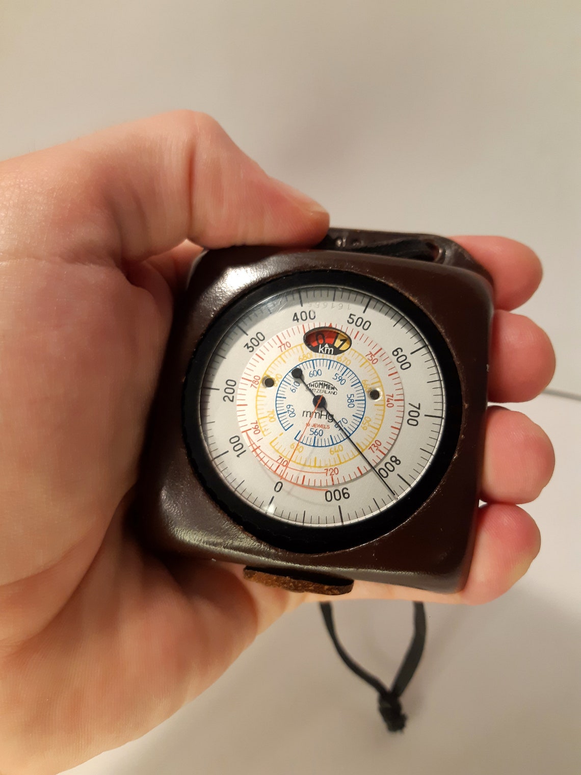 REVUE THOMMEN Perfect Condition Pocket Altimeter Barometer Etsy