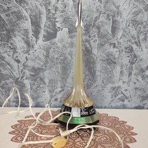 Table lamp Cosmos. Nightlight. Vintage night lamp Rocket. Lighting at night. COSMONAUTIKA 220 volt Souvenir from the USSR