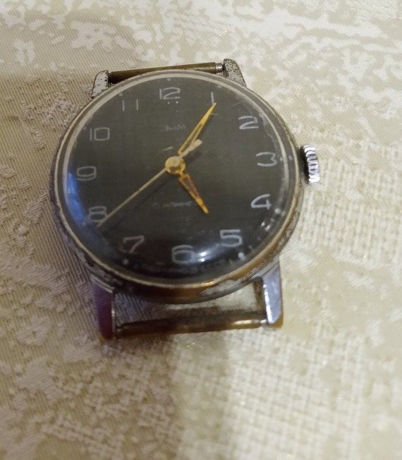 Men's wrist watch ZIM. Soviet clock from the 1950s. A… - Gem