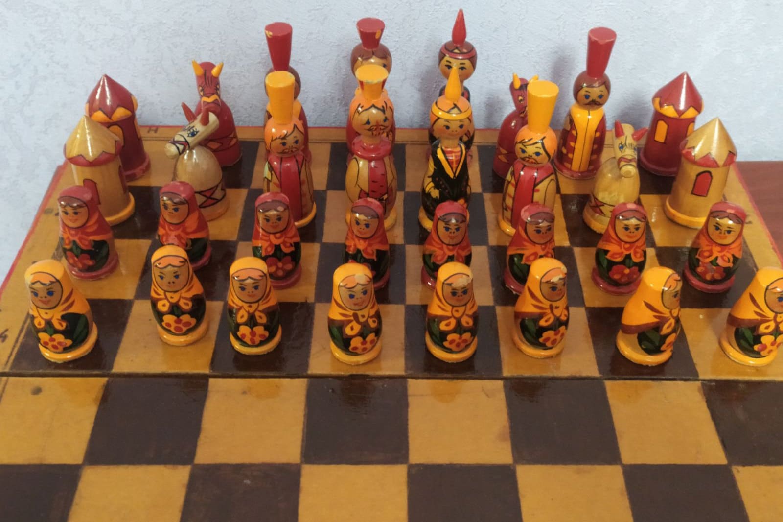 Nesting doll chess set - Etsy 日本