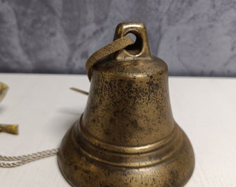 Bronzo Campane Vintage Tibetane - 24 Pezzi Con Portachiavi | Per Decorazioni E Artigianato Campane Buddiste - 11