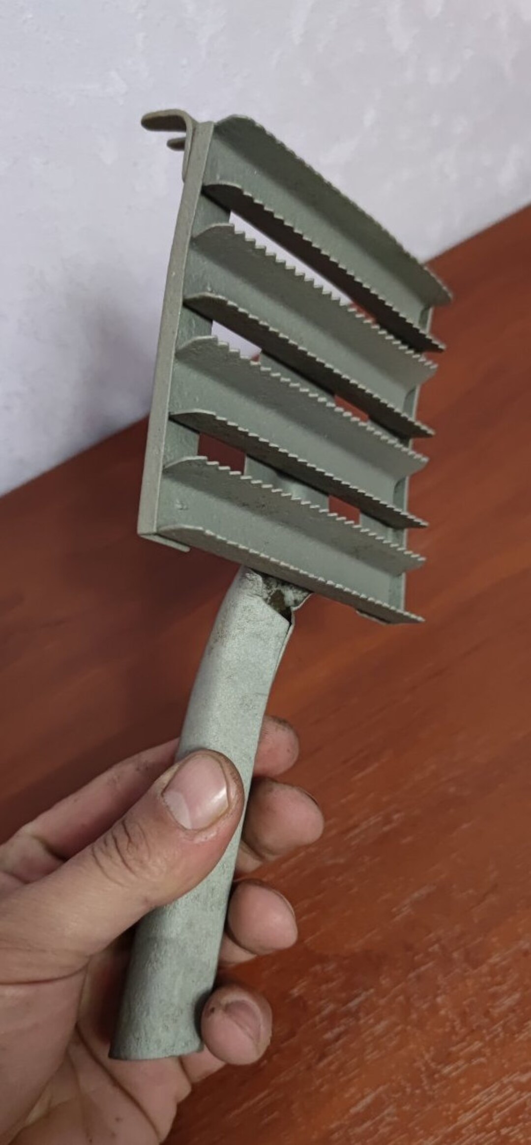 Vintage Animal Curry for Combing Horses or Cows.a Etsy