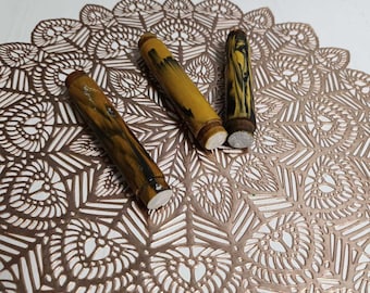 Klamki do drzwi z bakelitu, ZSRR, lata 60. XX wieku, dekoracja drzwi (3 szt.)