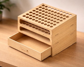 Handwerk Werkzeughalter - Multi-Size: Laser Cut Files (DXF SVG PDF) | Hobby Schreibtisch Organizer