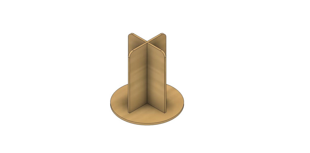 Configurable Tape Holder Duct Tape Masking Tape 3 Sizes Laser Cut 2D DXF Files Etsy