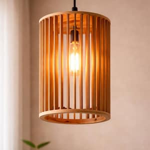 Drum Lamp Shade: Laser Cut Files (DXF SVG PDF) | Wood Cylinder Pendant Light Diy