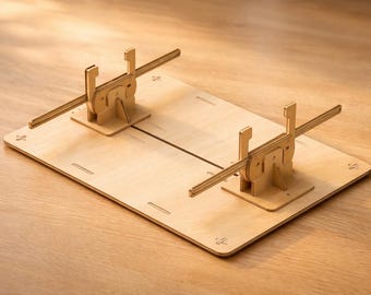 Model Ship Display Stand: Laser Cut Files (DXF SVG PDF) | Scale Model Boat Holder Diy