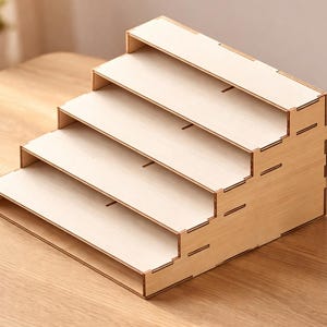 Produktständer - 30 cm: Laser Cut-Dateien (DXF SVG PDF) | Marktstand Handwerksmarkt Fair Einzelverkauf