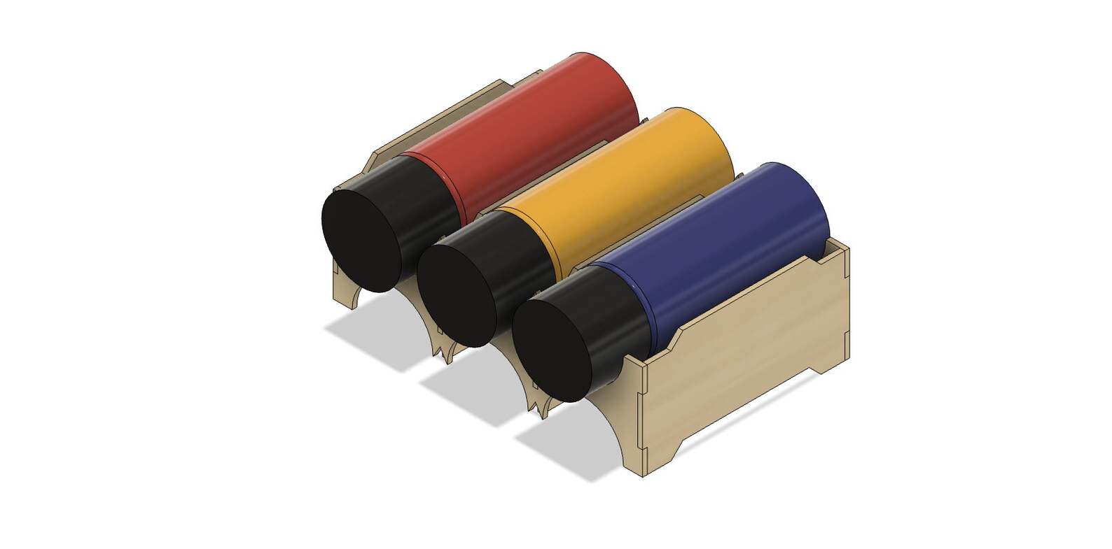 Spray Can Holder Spray Paint Holder Laser Cut Files Stackable 2D DXF SVG Files Etsy