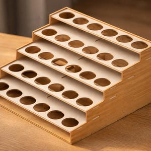 Estante modular para pinturas: archivos de corte láser (DXF, SVG, PDF)