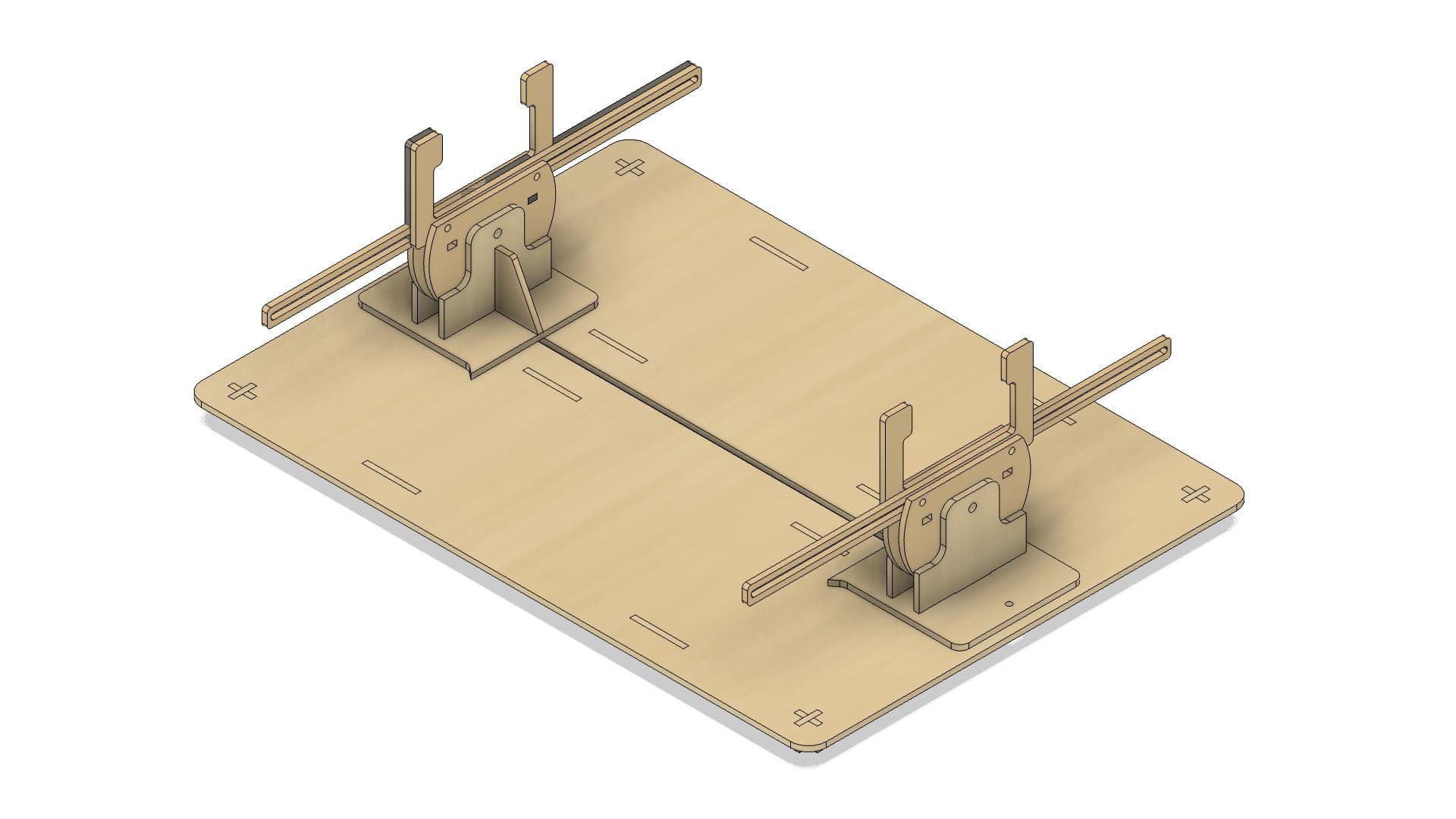 Hobby Model Ship Holder Laser Cut Files 2D DXF SVG Etsy