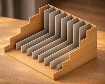 Sprue Organizer: Laser Cut Files (DXF SVG PDF) | Hobby Model Kit Storage Rack