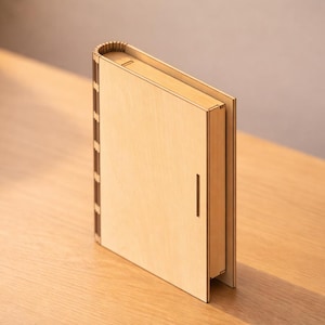 Large Flexible Book Box: Laser Cut Files (DXF SVG)