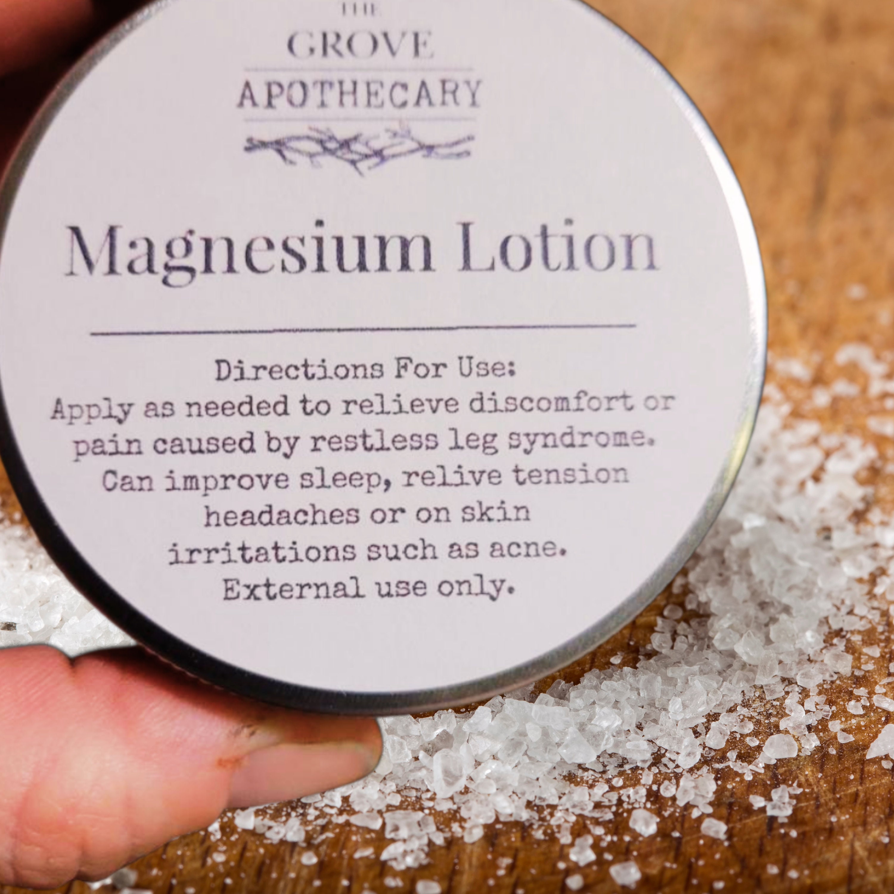 Magnesium Lotion RLS Relief Restless Leg Syndrome Etsy