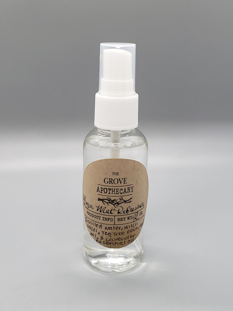 All Natural Antibacterial Yoga Mat Refresher Yoga Mat Etsy