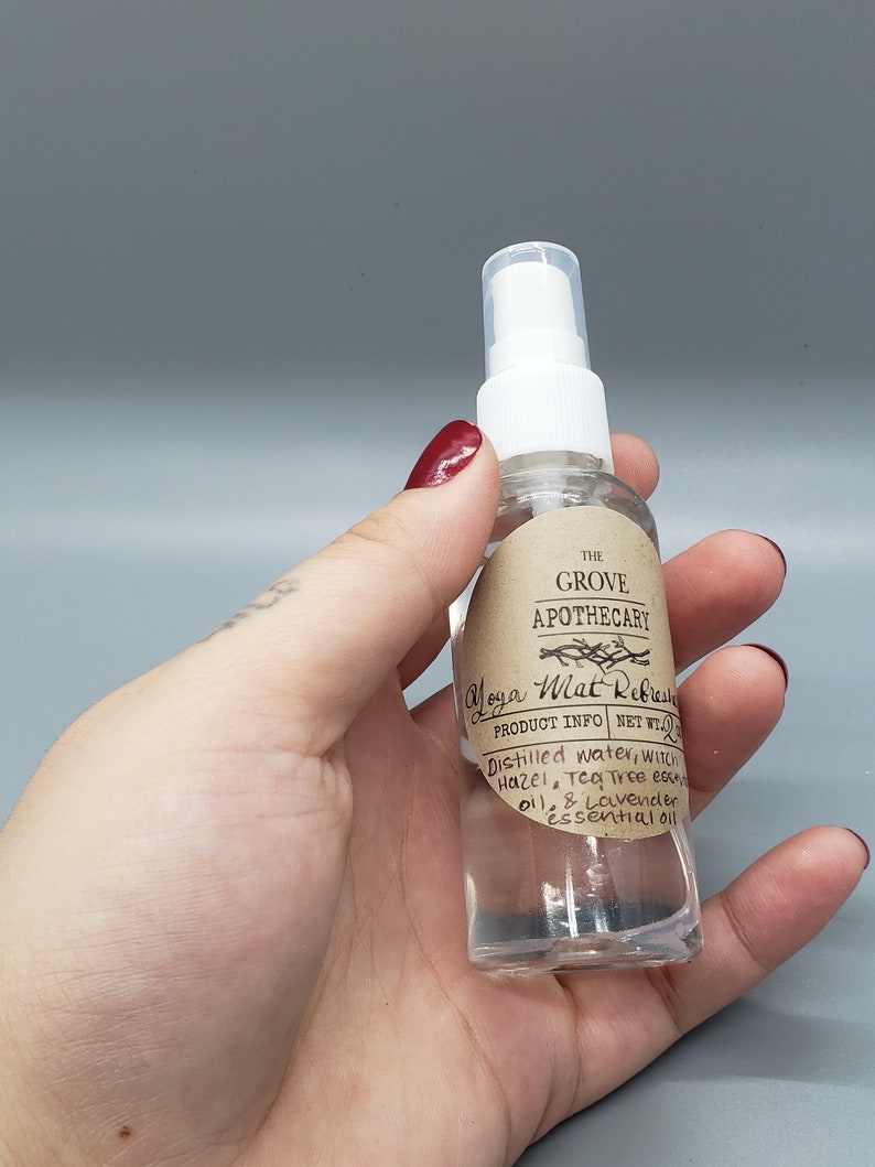 All Natural Antibacterial Yoga Mat Refresher Yoga Mat Etsy