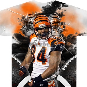 3D Football All Over T-Shirt Template (PSD File)