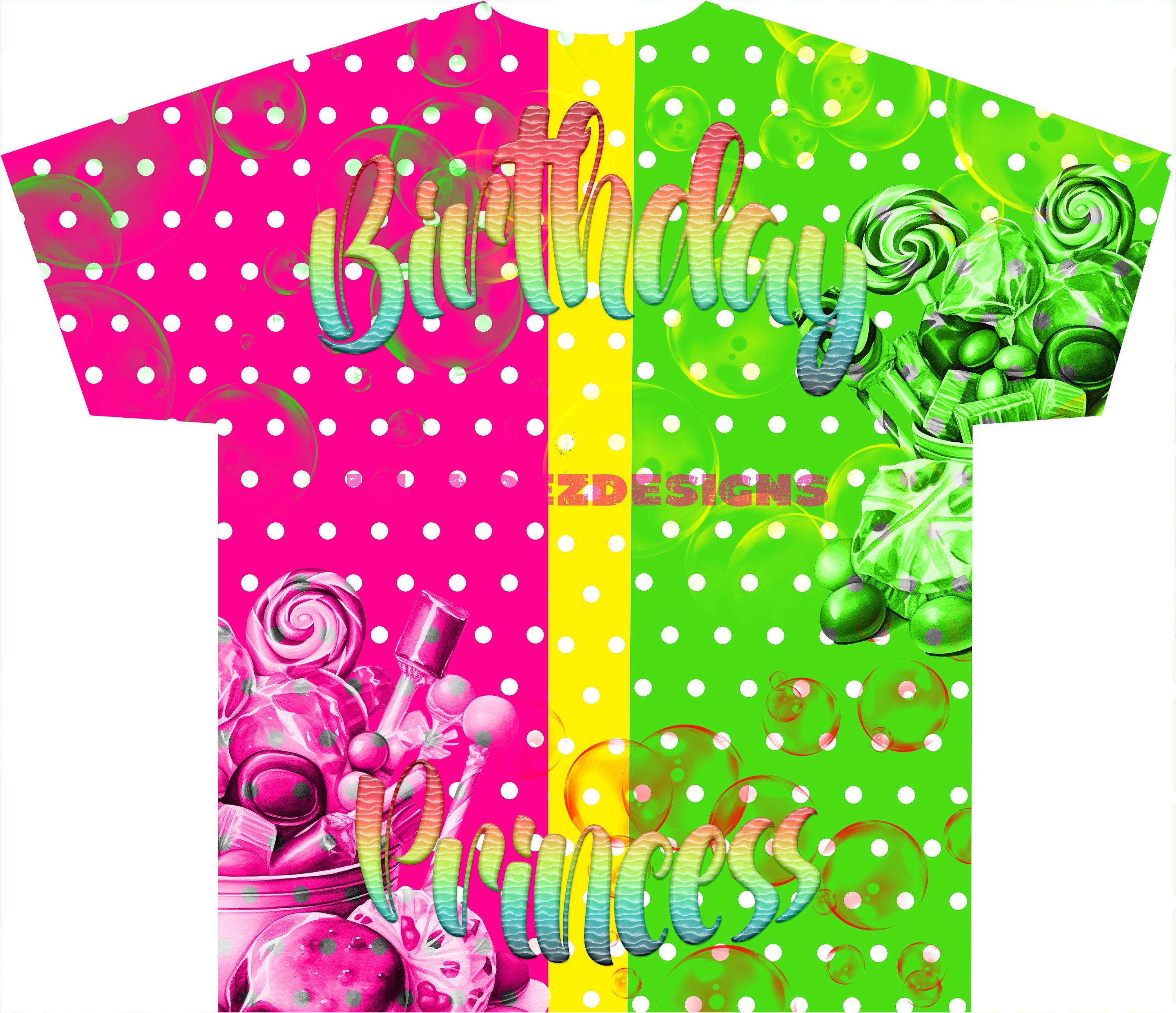 Birthday Shirt Template, All Over Tshirt Design, Customizable Birthday ...