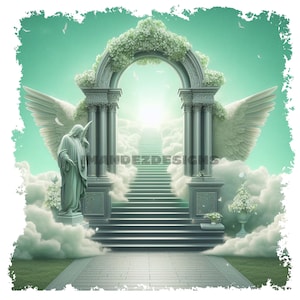 Herdenkingsceremonie clipart, instant download, afdrukbare begrafenis RIP gedenkteken, sublimatie achtergrond, instant download, center print