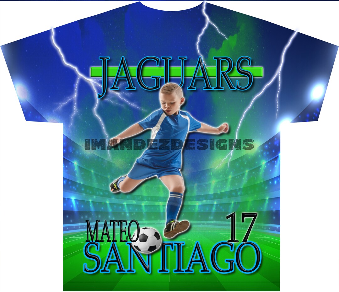 Soccer Shirt Template, Custom Soccer Shirt Design, Printable Soccer ...