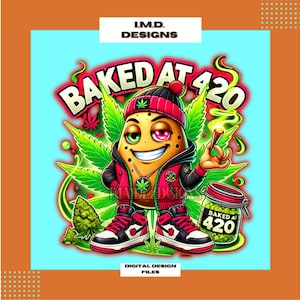 4 20 Clipart: Urban Stoner Design (Printable PNG)