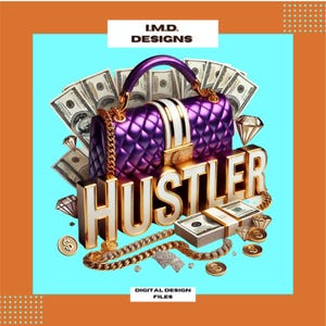 8 Hustler Streetwear inspired illustrations, urban hoodie designs digital file, urban style design png, urban graphics, trendy designs png