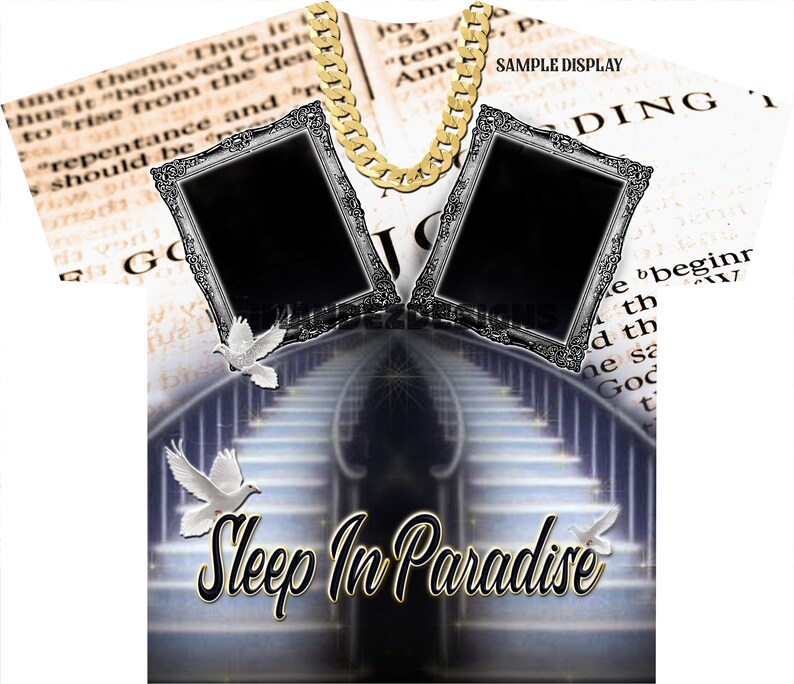 3D T Shirt Template, Memorial Shirt Design, RIP T Shirt