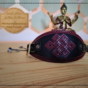 Bound By Karma Cuffs Multi Size Pattern + Instructional Video