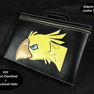 Leather Laptop Bag Multi Size Pattern + Instructional Video