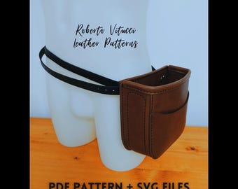 Leather Tool Bag 2026 Pattern PDF - SVG | DIY Leather Tool Bag | Cricut & Laser Leathercraft + Tutorial Video