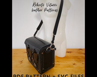 Zeus Leather Tool Bag Pattern PDF & SVG | Heavy Duty Leather Tool Bag DIY | Leathercraft Project + Tutorial Video