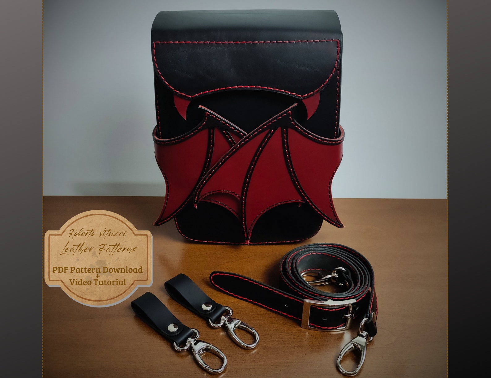 Succubus Bags Books Block Cat Lompakko Musta