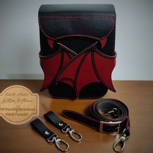 Leather Succubus Bag Pattern + Instructional Video