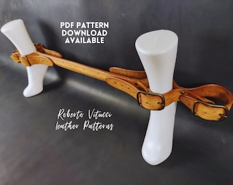 Leg Spreader Leather Cuffs Pattern – BDSM Spreader Bar PDF + Tutorial Video