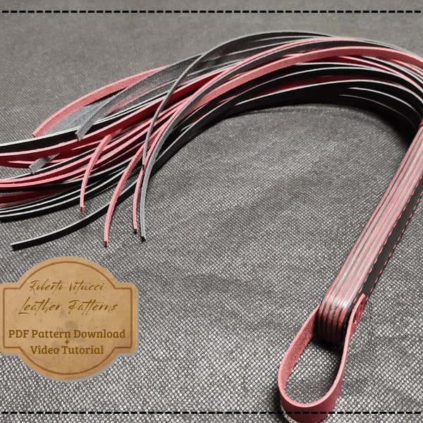 BDSM Leather Flogger Pattern + Instructional Video