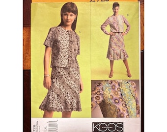 Vogue American Designer - Patrón Koos Couture #2726 Talla L/XL