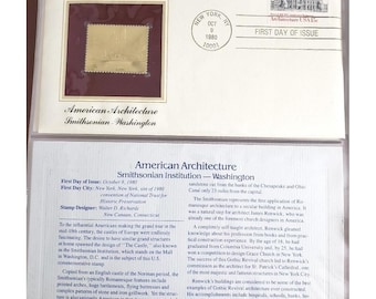 Arquitectura estadounidense - Instituto Smithsonian. Primera edición: 9 de octubre de 1980.