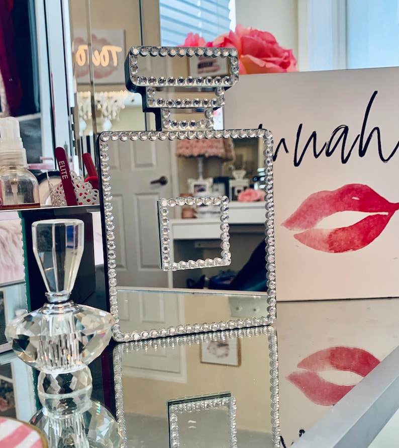 Mirrored Perfume Bottles Etsy