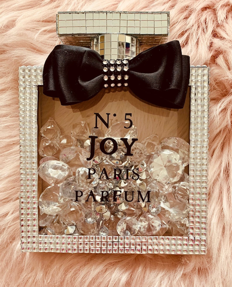 Bling Perfume Bottle Decor Etsy