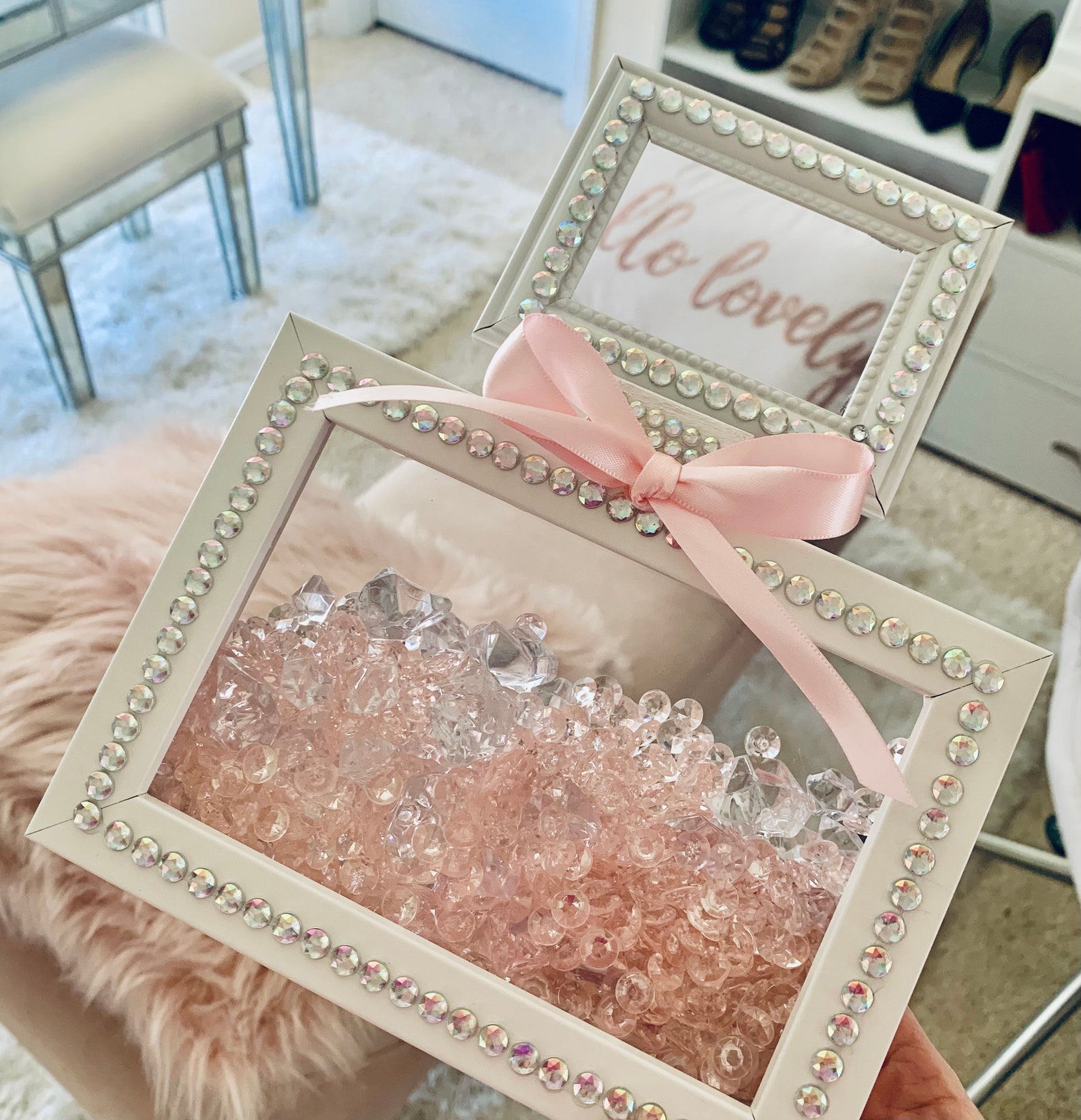 Pretty in Pink Bling Perfume Bottle Etsy