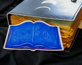 Power Book || Magic Book Tome Grimoire Vinyl Sticker