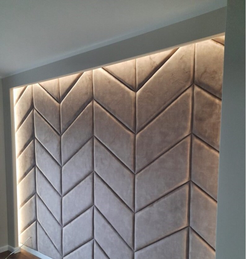 Upholstered Wall Panels, Velvet Wall Pannel, Wall Panels Headboard