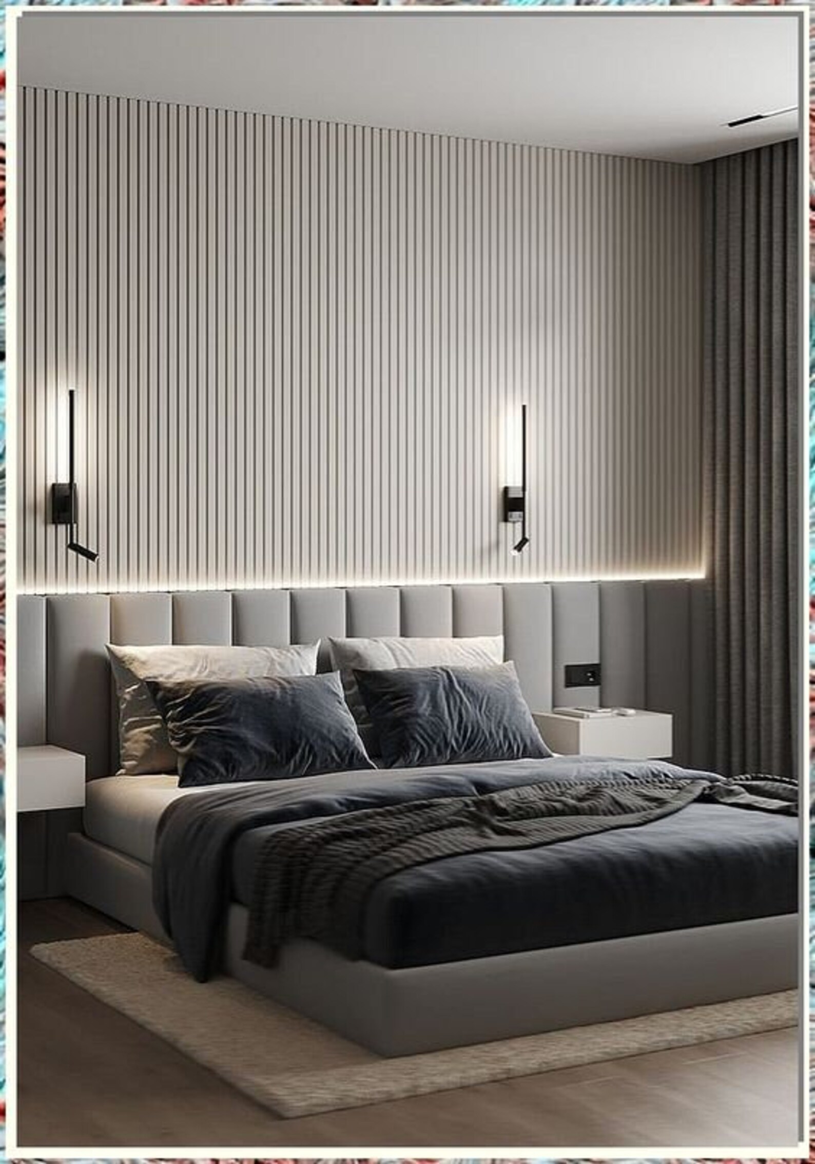 Upholstered Soft Wall Panels and Padded Boards, Velour Wall Pannel