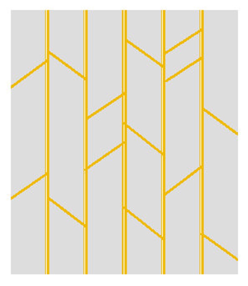 Luxury Upholstered Velvet Wall Panels With Gold Lines, Stylish