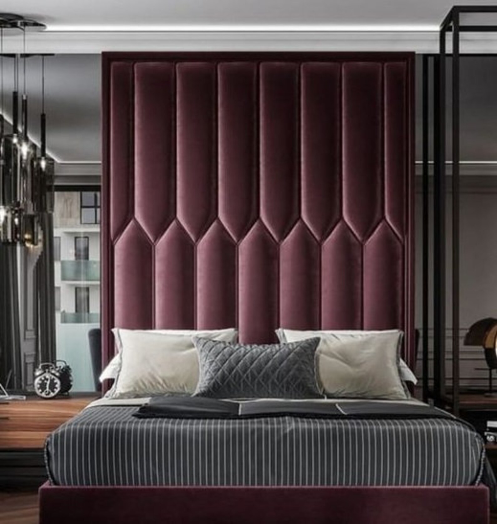 Upholstered Soft Wall Panels and Padded Boards, Velour Wall Pannel