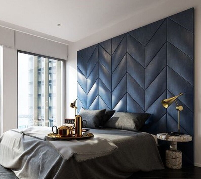 Upholstered Wall Panels, Velvet Wall Pannel, Padded Wall Cushion, Soft