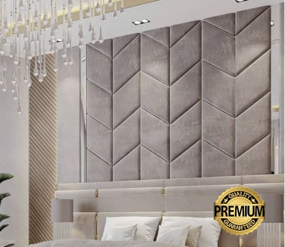 Upholstered Wall Panels, Velvet Wall Pannel, Wall Panels Headboard