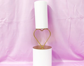 Heart Cake Stand Floating Cake Tiers Stand Tray Layered Cake Support Rack Wedding Cake Stand